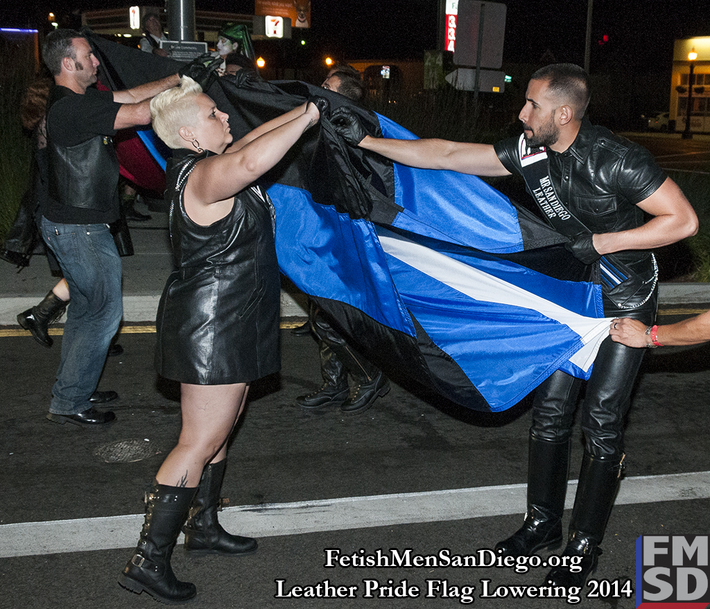 FMSD - Leather Pride Flag Lowering 2014 - DSC_4956.jpg